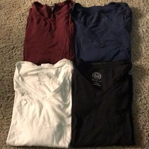 4 Plain long Sleeves